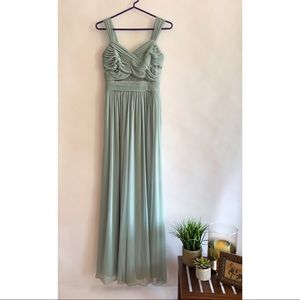 Birdie Grey Elyse Maxi Cutout Dress in Sage